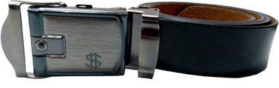 

Design Villa Men Casual Black Artificial Leather Belt
