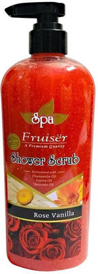 

Fruiser Spa Shower Scrub, Rose Vanilla(730 ml)