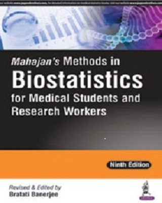 Mahajan's Methods in Biostatistics for Medical Students and Research Workers(English, Paperback, unknown)