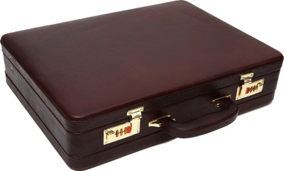 

Hammonds Flycatcher Black Forest Large Briefcase - For Men & Women(Brown)