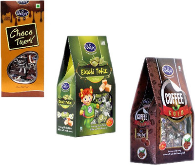 

Oshon Chocolates Pouch Combo (Pack of 3) … Assorted Truffles Toffee(Pack of 3)