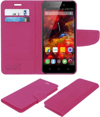 ACM Flip Cover for Hitech Air A6i(Pink, Cases with Holder, Pack of: 1)