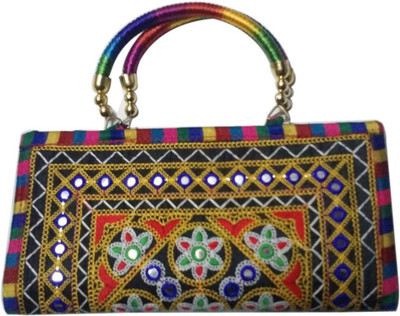 

MDR Handicraft Casual Multicolor Clutch