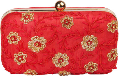 

Balee Fashions Party Red Clutch