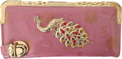 

Dholakiya Party Pink Clutch