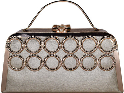 

Bagaholics Party Gold Clutch