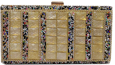 

Indurre Casual Gold Clutch