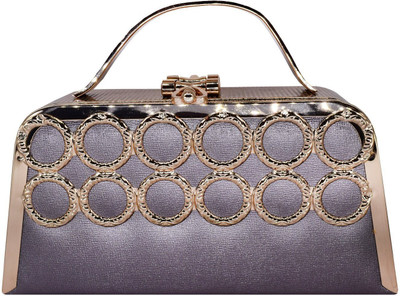 

Bagaholics Party Grey Clutch