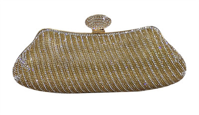 

Indurre Casual Gold Clutch