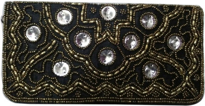 

MDR Handicraft Party Black Clutch