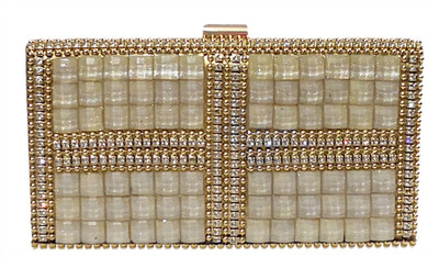 

Indurre Casual Gold Clutch