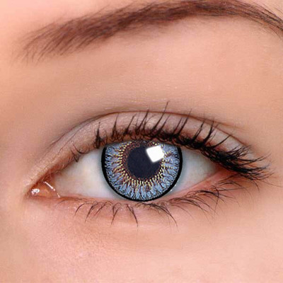 

Favlooks Daily Color Contact Lens (12 Lens/Box) (Grey) Daily Contact Lens(0, Grey, Pack of 12)