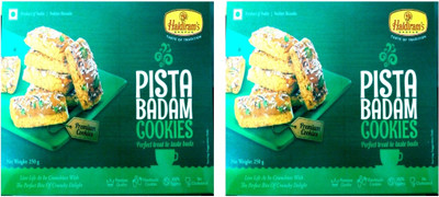 

Haldiram's Pista Badam Biscuits (Pack of 2)(500 g, Pack of 2)