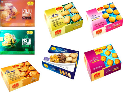 

Haldiram's All Biscuits Combos(1800 g, Pack of 7)