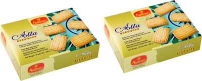 

Haldiram's Atta Biscuits (Pack of 2)(500 g, Pack of 2)