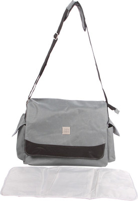 

MeeMee Multipurpose Diaper Bag with Bottle Warmer & Changing Mat (Light Grey) Nursery Bag(Light Grey)