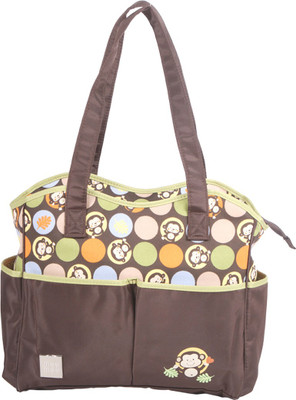 

MeeMee Multipurpose Diaper Bag with Changing Mat (Brown) Nursery Bag(Brown)