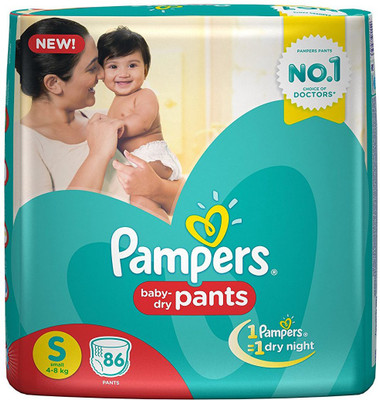 

Pampers small-86 - S(86 Pieces)