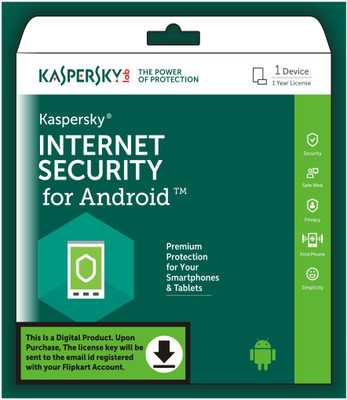 KASPERSKY 1 Year Mobile Security (Email Delivery - No CD)(Standard Edition)