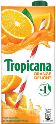 

Tropicana Orange Delight Fruit Beverage 1 L