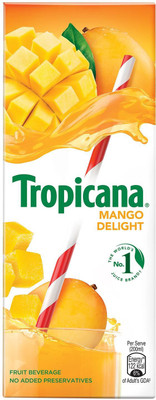 

Tropicana Mango Delight Fruit Beverage 200 ml