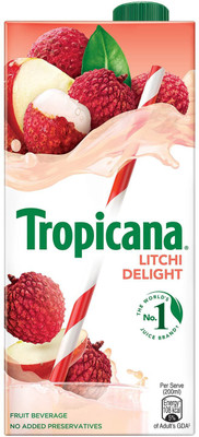 Tropicana Litchi Delight Fruit Beverage(1 L)