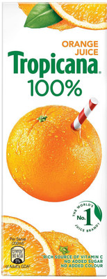 Tropicana 100% Orange Juice 200 ml