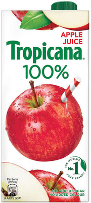 

Tropicana 100% Apple Juice 1 L