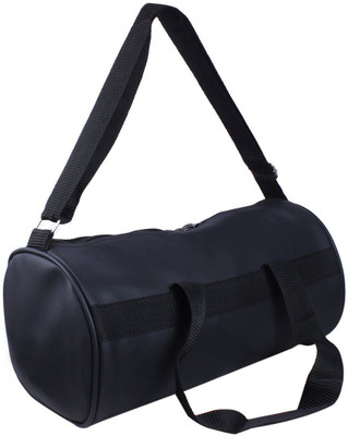 

Trend (Expandable) Shoe Pocket Black Gym Bag(Black)