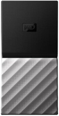 WD My Passport 256 GB Wired External Solid State Drive (SSD)(Silver, Black)