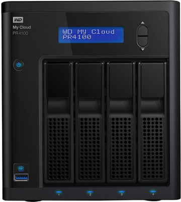 

WD My Cloud Pro Series 0 TB External Hard Disk Drive(Black)