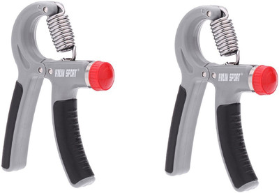 

Osilor Premium Quality Adjustable Hand Grip C02 Hand Grip/Fitness Grip(Grey, Black)