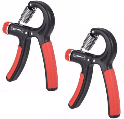 

Bruzone Quality Adjustable Fitness Grip D03 Hand Grip/Fitness Grip(Orange, Black)
