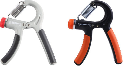 

Osilor Quality Adjustable Hand Grip B01 Hand Grip/Fitness Grip(Grey, Orange)