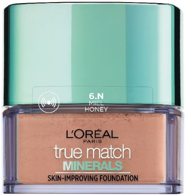 

L'Oreal Paris True Match Minerals Powder, 10g Foundation(6N Miel, 10 g)