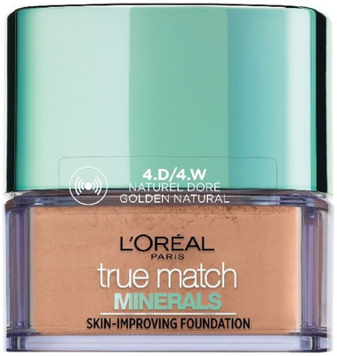 

L'Oreal Paris True Match Minerals Powder, 10g Foundation(4D4W Naturel Do, 10 g)