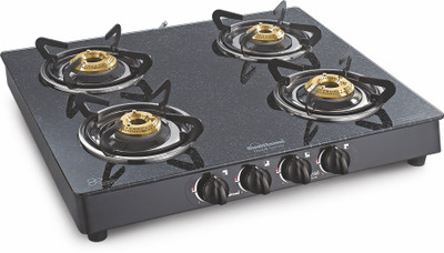 

Sunflame Granito Stainless Steel Manual Gas Stove(4 Burners)