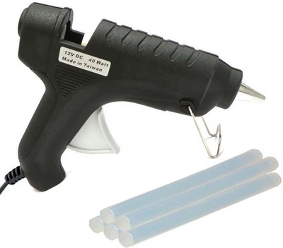 

Yashmit 40 Watt With Free 5 Hot Melt Glue Sticks (4inch/10cm) Standard Temperature Corded Glue Gun(11 mm)
