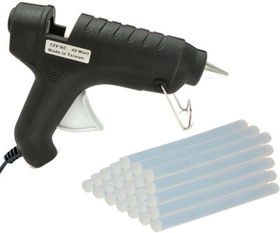 

Yashmit 40 Watt With Free 25 Hot Melt Glue Sticks (4inch/10cm) Standard Temperature Corded Glue Gun(11 mm)