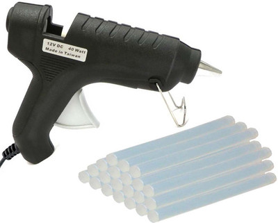 

Yashmit 40 Watt With Free 21 Hot Melt Glue Sticks (4inch/10cm) Standard Temperature Corded Glue Gun(11 mm)