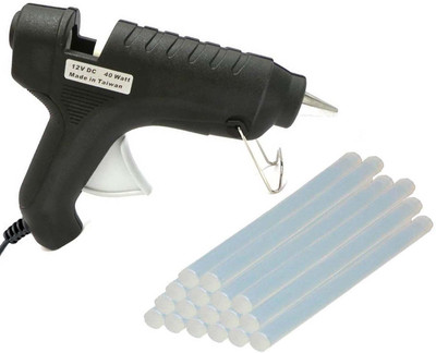 

Yashmit 40 Watt With Free 17 Hot Melt Glue Sticks (4inch/10cm) Standard Temperature Corded Glue Gun(11 mm)