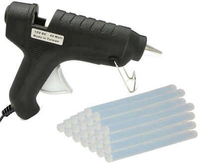 

Yashmit 40 Watt With Free 24 Hot Melt Glue Sticks (4inch/10cm) Standard Temperature Corded Glue Gun(11 mm)