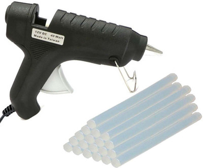 

Yashmit 40 Watt With Free 19 Hot Melt Glue Sticks (4inch/10cm) Standard Temperature Corded Glue Gun(11 mm)