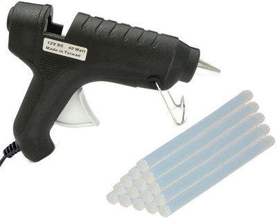 

Yashmit 40 Watt With Free 15 Hot Melt Glue Sticks (4inch/10cm) Standard Temperature Corded Glue Gun(11 mm)