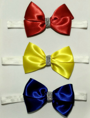 

PeachCherry Snow White Bow Headband Head Band(Multicolor)