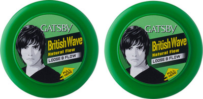 

Gatsby Hair Styling Wax Loose & Flow 75g (Pack of 2) Wax(150 g)