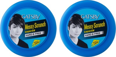 

Gatsby Hair Styling Wax Hard & Free 75g (Pack of 2) Wax(150 g)