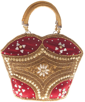 

Aliado Hand-held Bag(Maroon)