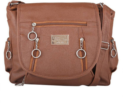 

Avni's Hand-held Bag(Brown)