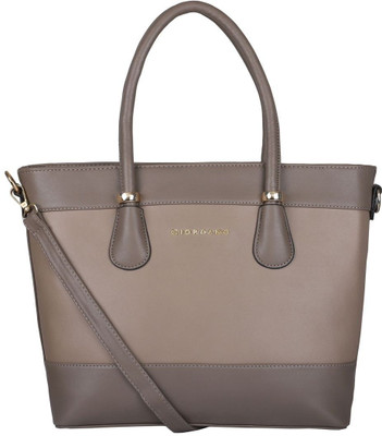 

Giordano Shoulder Bag(Grey, Brown), Brown;grey